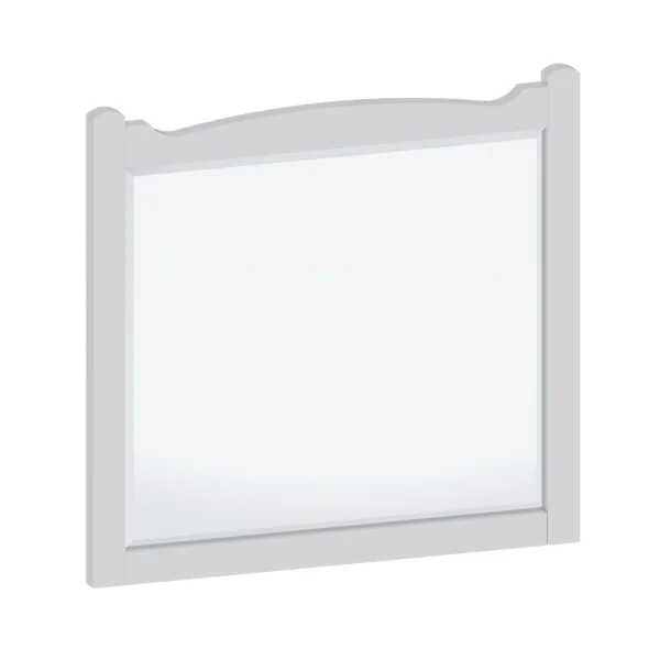 Burlington Guild Mirror 600mm Varley White