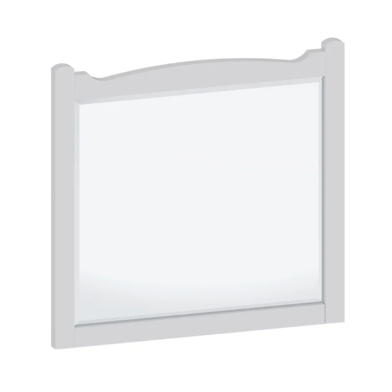 Burlington Guild Mirror 600mm Varley White detail view - Image 1