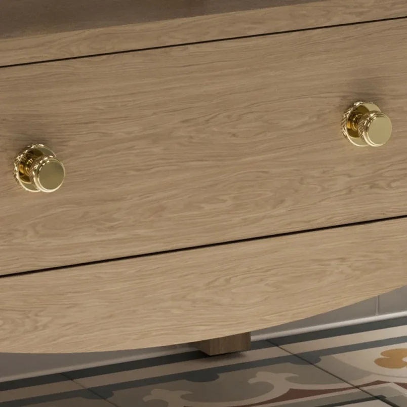 Burlington Guild Furniture Handle Pair Gold detail view - Image 2