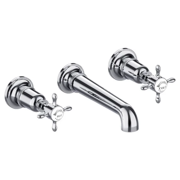 Burlington Guild Bath 3th Set Wall Mounted Chrome