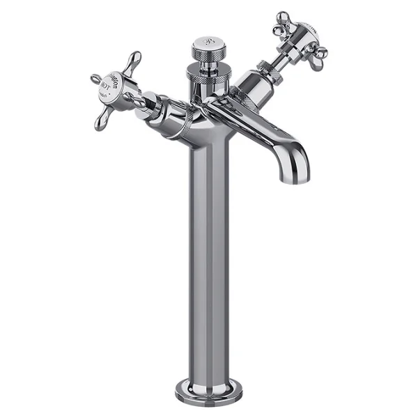 Burlington Guild Basin Tall Mono Deck Mounted Chrome