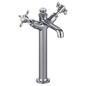 Burlington Guild Basin Tall Mono Deck Mounted Chrome