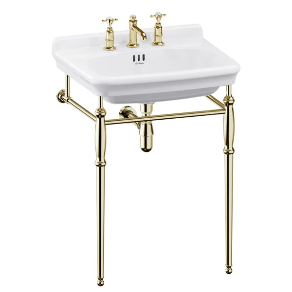 Burlington Guild Basin Stand 620mm Gold