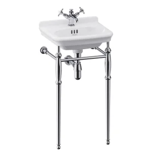 Burlington Guild Basin Stand 450mm Chrome