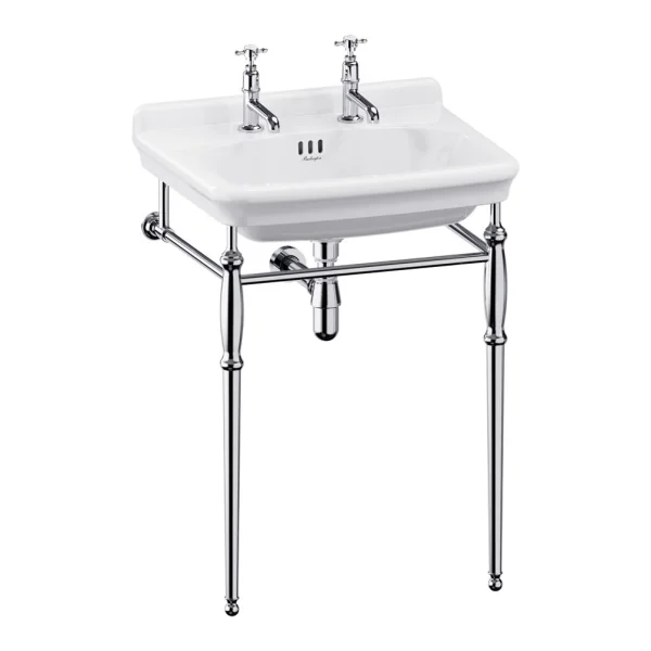 Burlington Guild Basin Stand 620mm Chrome