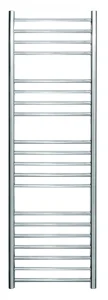 Jis Ashdown 400 1250 X 400mm Radiator For Cylindrical Electric Only Heating Polished Stainless Steel