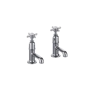 Burlington Guild Basin Pillar Tap Brushed Nickel