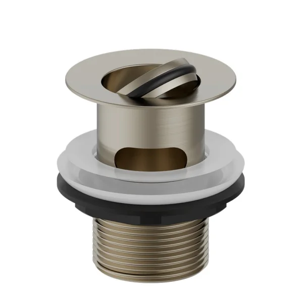 Burlington Flip Top Basin Waste (slotted) Brushed Nickel