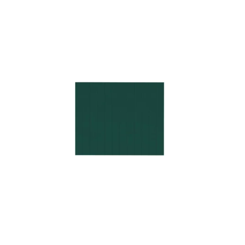 Burlington End Panel 700mm Matt Green detail view - Image 1