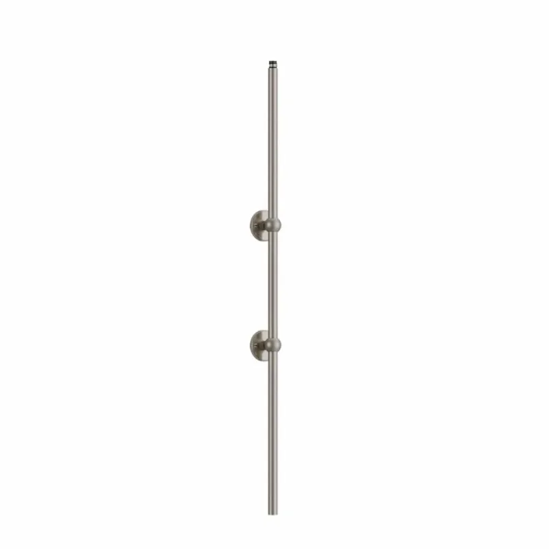 Burlington Extended Vertical Riser Brushed Nickel detail view - Image 1