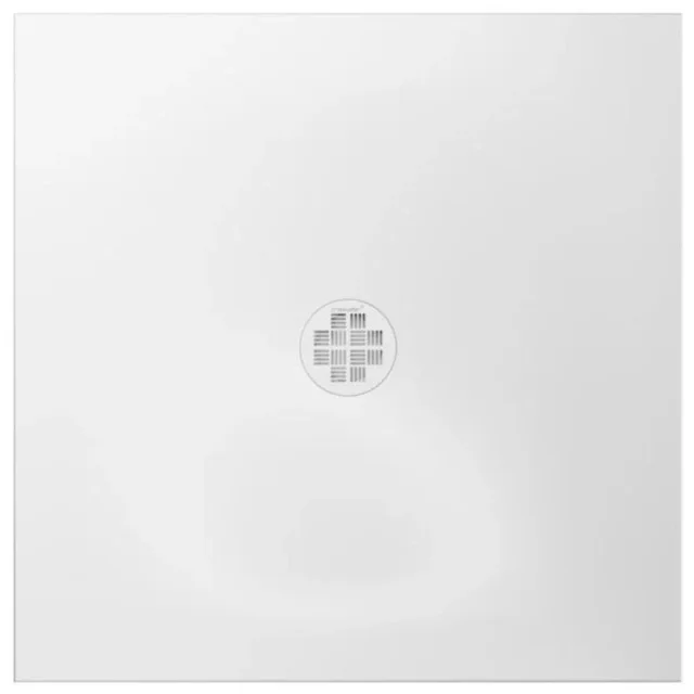 Burlington Creo Shower Tray Waste 90mm detail view - Image 2