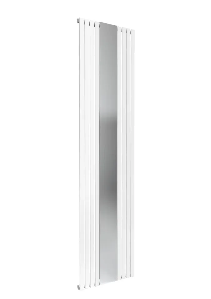 Reina Reflect 1800 X 449 White Designer Radiator detail view - Image 3