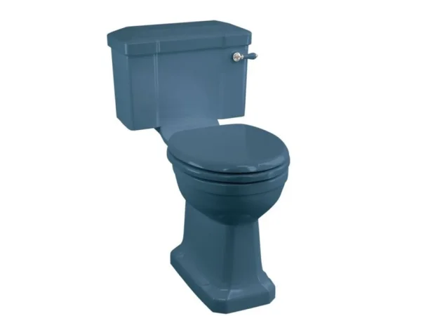 Burlington Close Coupled Pan Enchanted Blue
