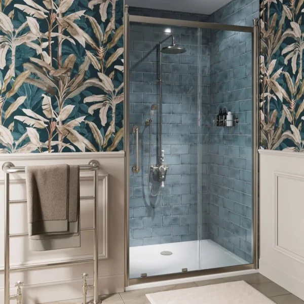 Burlington Classique Sliding Door 1700 Chrome