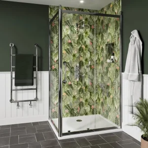 Burlington Classique Sliding Door 1400 Chrome