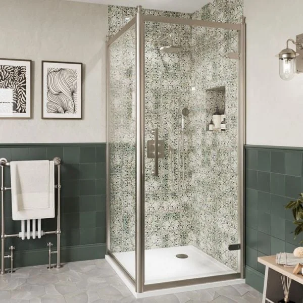 Burlington Classique Side Panel 900 Brushed Nickel