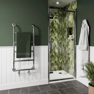Burlington Classique Hinged Door 1000 Chrome