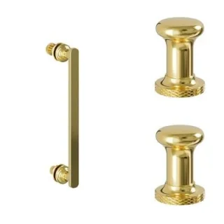 Burlington Classique 1909 Handle And Profile Finial Gold