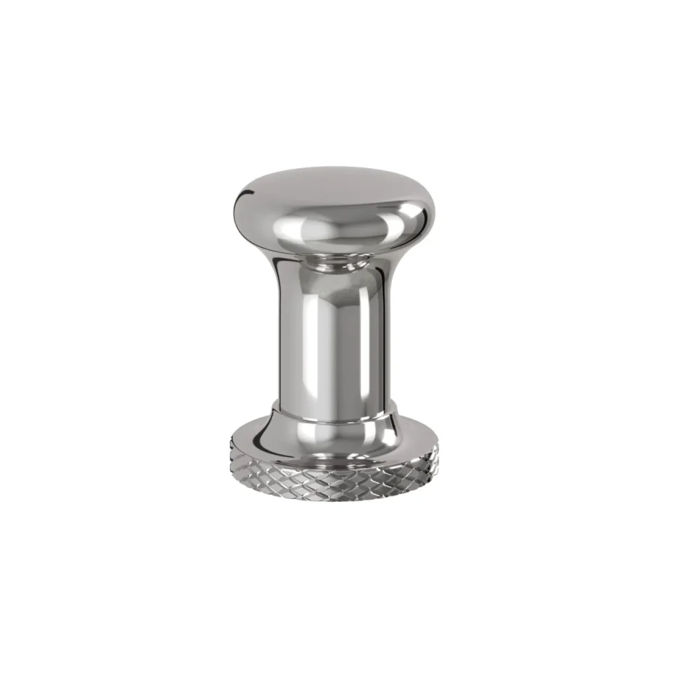 Burlington Classique 1850 Profile Finial Chrome detail view - Image 1