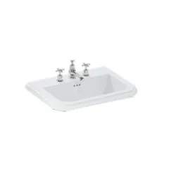Burlington Chalfont Ceramic Basin 650mm 3 Tap Hole