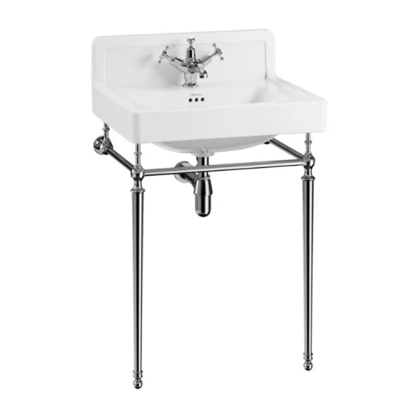 Burlington Basin Stand For 610 Square Basin Chrome