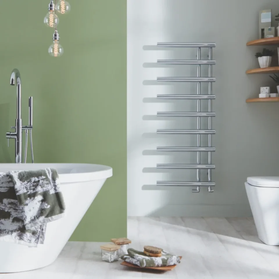 Towelrads Mayfair Towel Rail 795x500 Chrome - Image 1