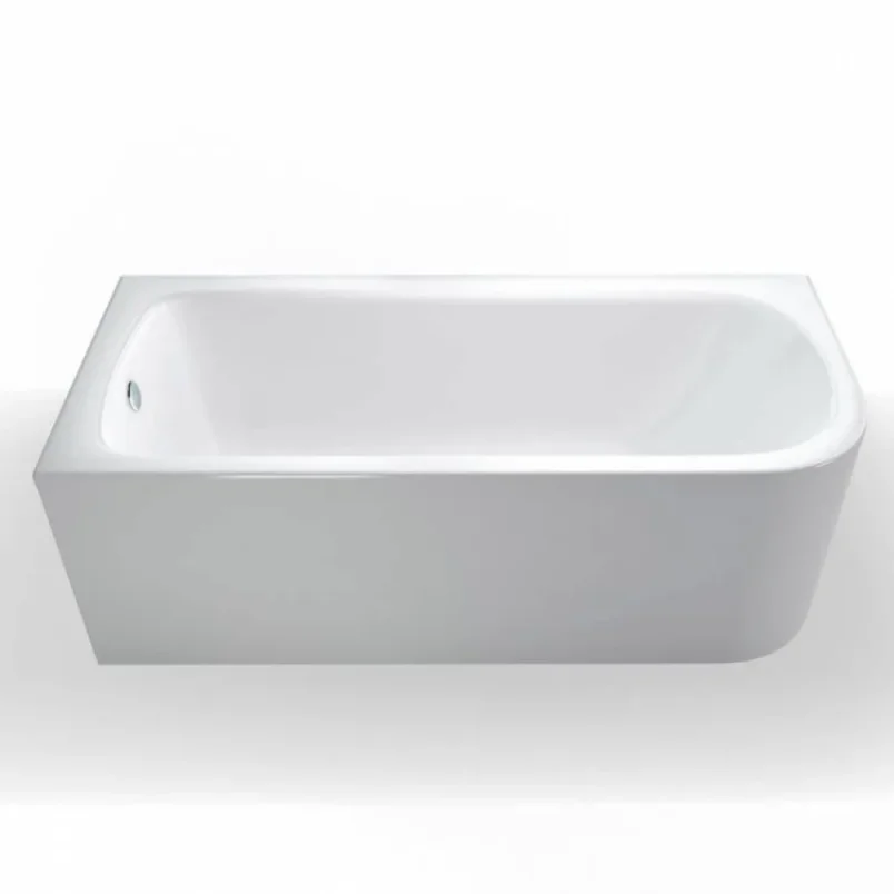Britton Viride 1700 X 750mm Left Hand Offset Bath detail view - Image 1