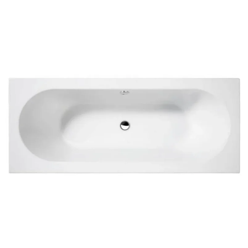 Britton Verde 1600 X 750mm Double Ended Bath detail view - Image 1