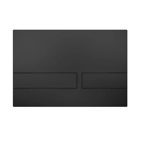 Britton Venue Flush Plate Matt Black