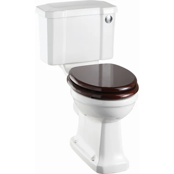 Britton Trim Close Coupled Cistern Inc Fittings Gloss White
