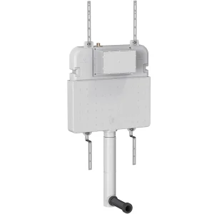 Britton Slimline Dual Flush Concealed Cistern (with Discharge Pipe & Installation Kit)