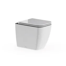 Britton Square Back To Wall Pan Rimless Inc Seat And Fixings