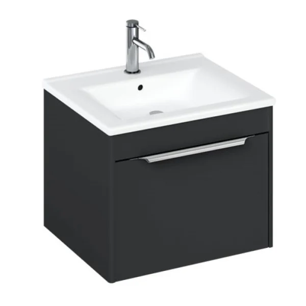 Britton Shoreditch Single Drawer Unit 550mm Matt Grey