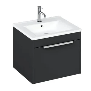 Britton Shoreditch Single Drawer Unit 550mm Matt Grey