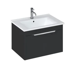 Britton Shoreditch Single Drawer Unit 850mm Matt Grey