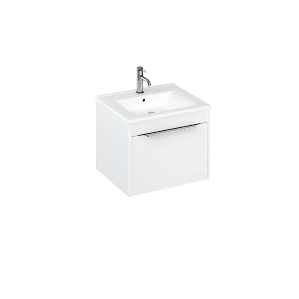 Britton Shoreditch Note 850mm Basin 1 Tap Hole White