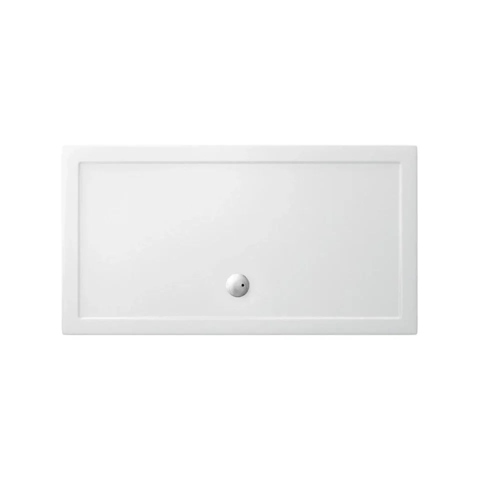 Britton Rectangular Shower Tray 800 X 1500mm detail view - Image 1