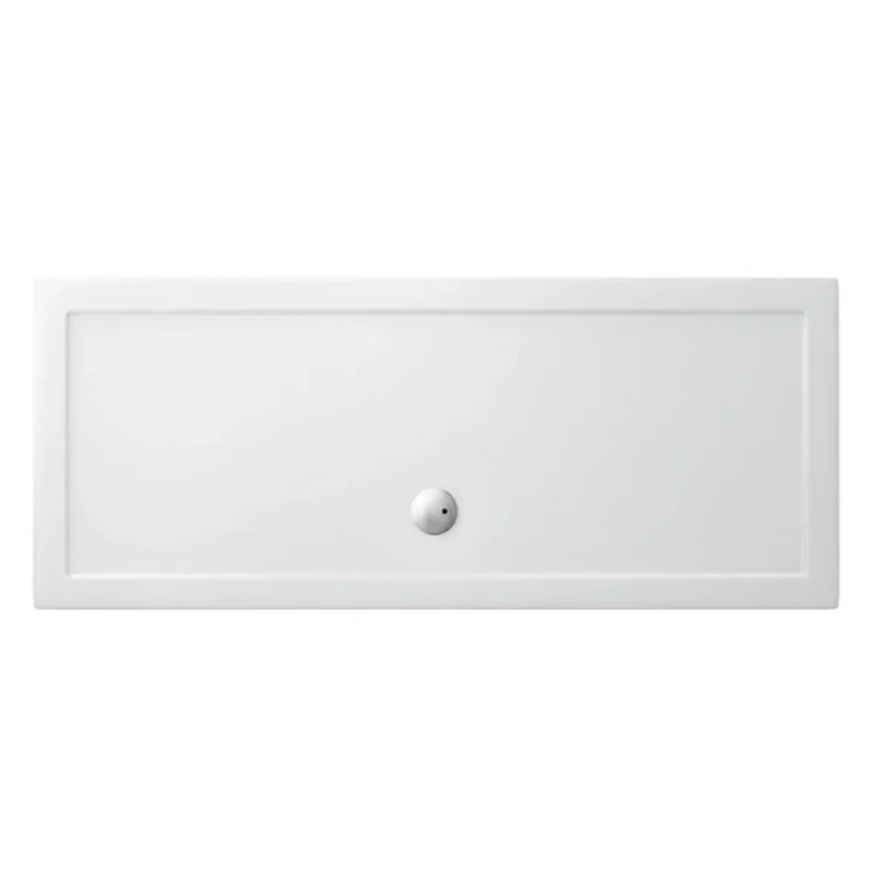 Britton Rectangular Shower Tray 800 X 1800mm detail view - Image 1