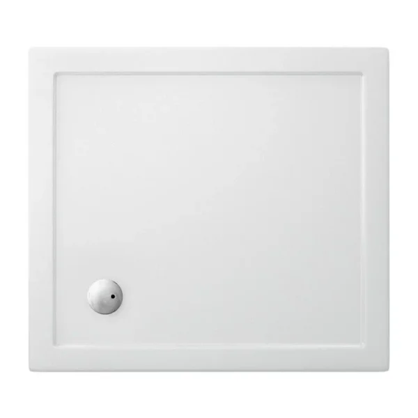 Britton Rectangular Shower Tray 900 X 1000mm detail view - Image 1