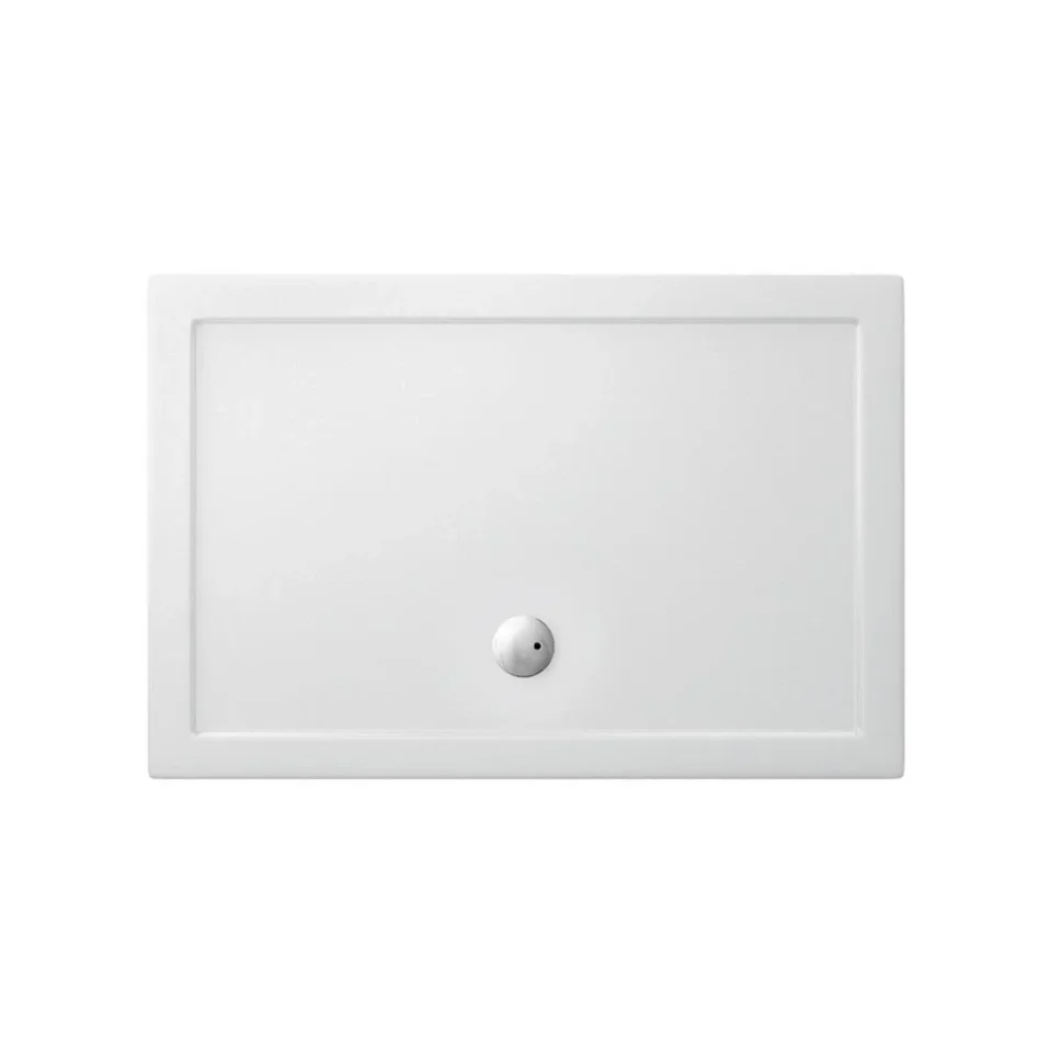 Britton Rectangular Shower Tray 800 X 1200mm detail view - Image 1