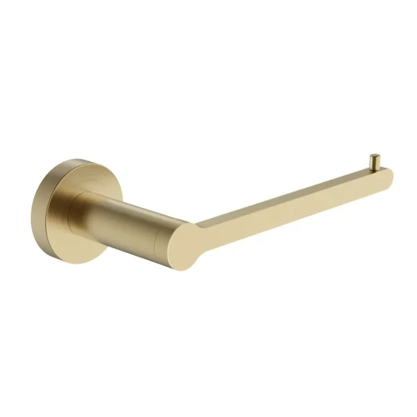 Britton Hoxton 2.0 Single Toilet Roll Holder Brushed Brass