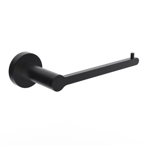 Britton Hoxton 2.0 Single Toilet Roll Holder Matt Black