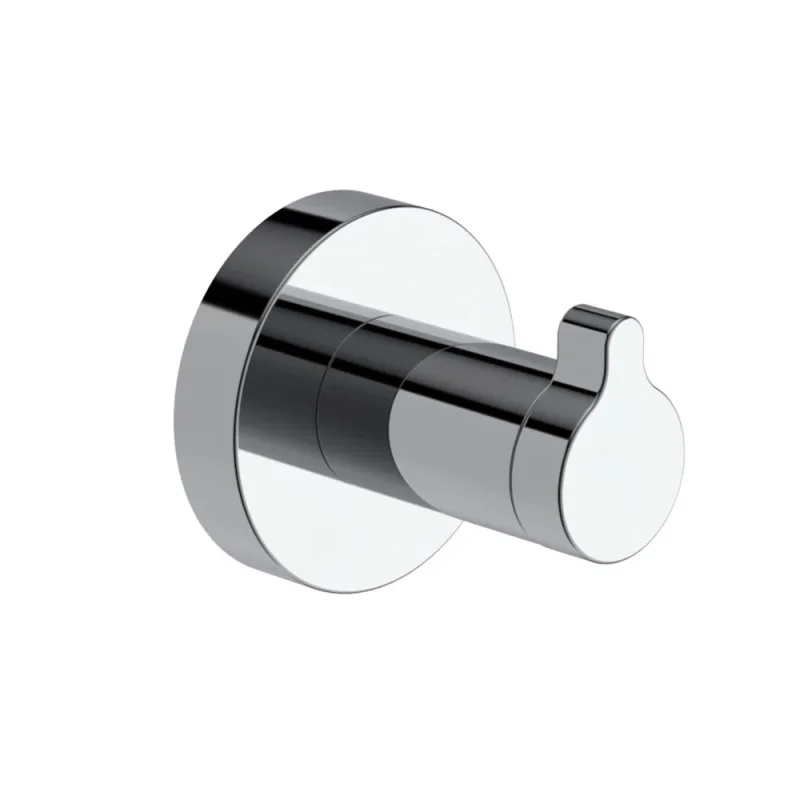 Britton Hoxton 2.0 Robe Hook Chrome detail view - Image 1