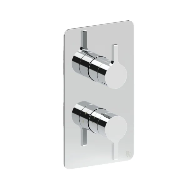 Britton Hoxton 2.0 Shower Mixer With Diverter Including The Conceal Valve Chrome