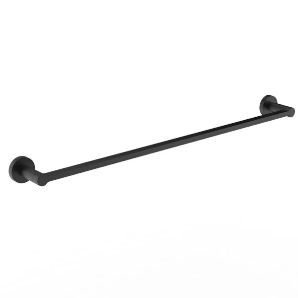 Britton Hoxton 2.0 600mm Single Towel Rail Matt Black