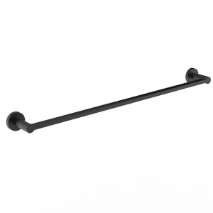 Britton Hoxton 2.0 600mm Single Towel Rail Matt Black