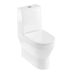 Britton Curve 2 Close Coupled Cistern Inc Fittings Gloss White