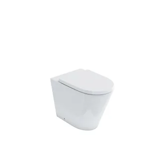 Britton Curve 2 Rimless Back To Wall Wc Inc Soft Close Seat Gloss White