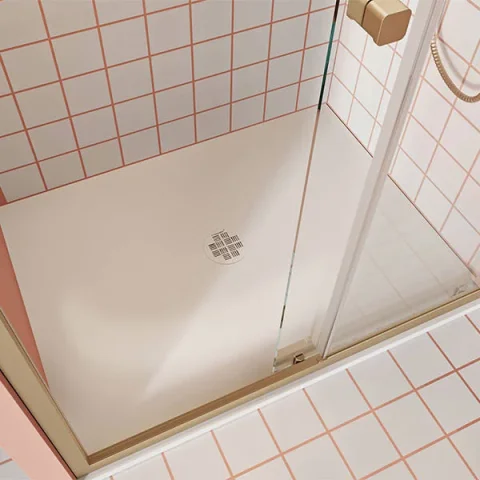Crosswater Creo Rectangle Shower Tray 800 x 1000 25mm detail view - Image 1