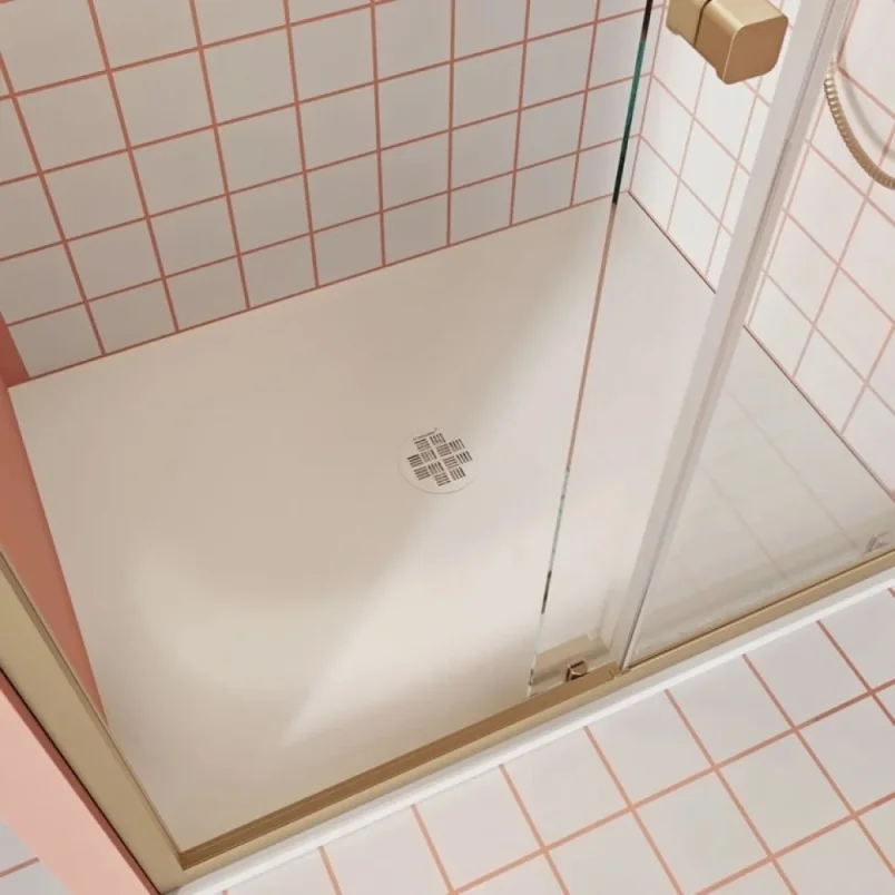 Crosswater Creo Rectangle Shower Tray 900 x 1200 25mm detail view - Image 1